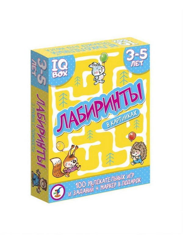 Игра настольная карточная Лабиринты. 3-5 лет
