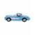 Машинка металлическая Kinsmart 1:34 «1957 Chevrolet Corvette» KT5316D инерционная / Голубой