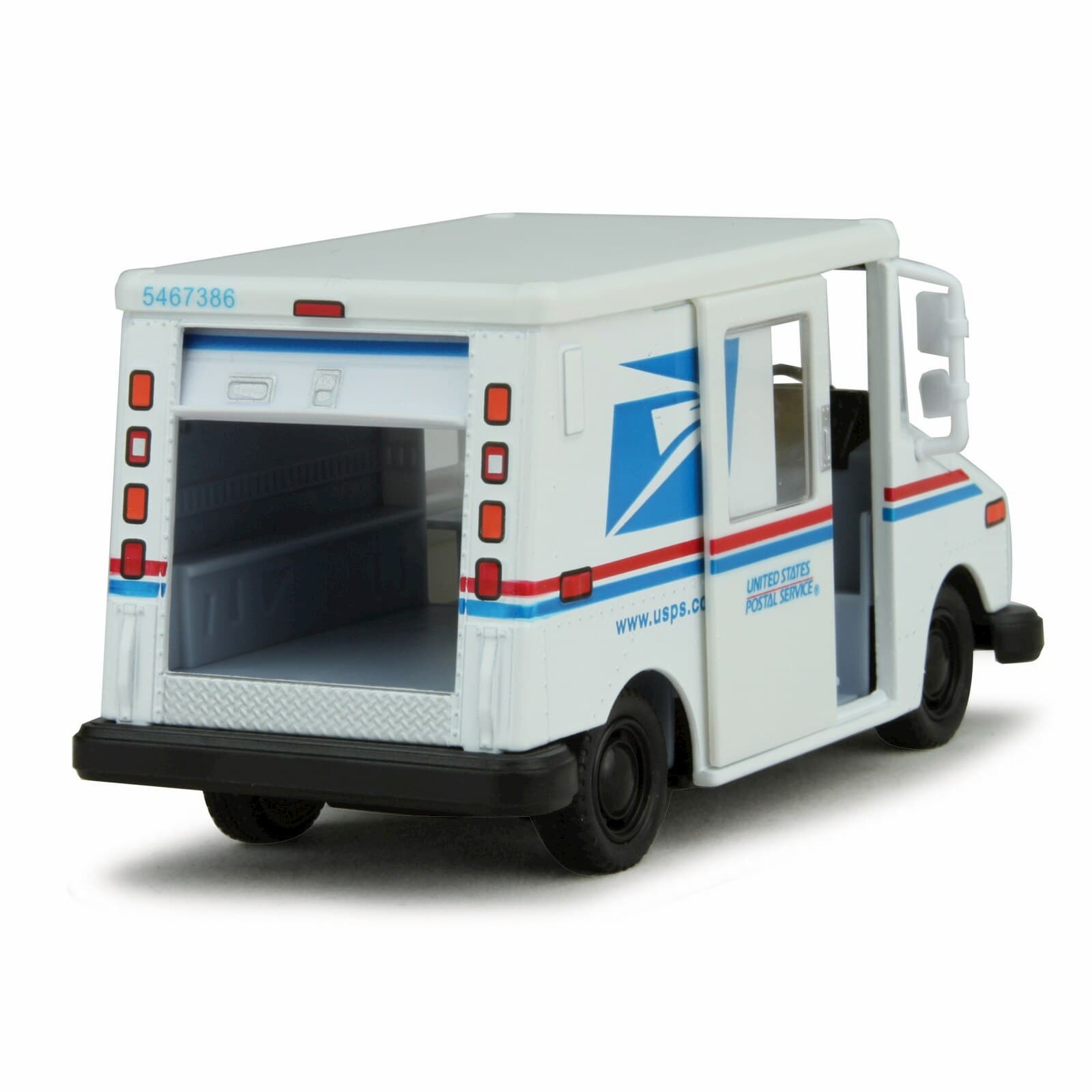 Металлическая машинка KinsFun 1:36 «USPS LLV» KT5112D инерционная