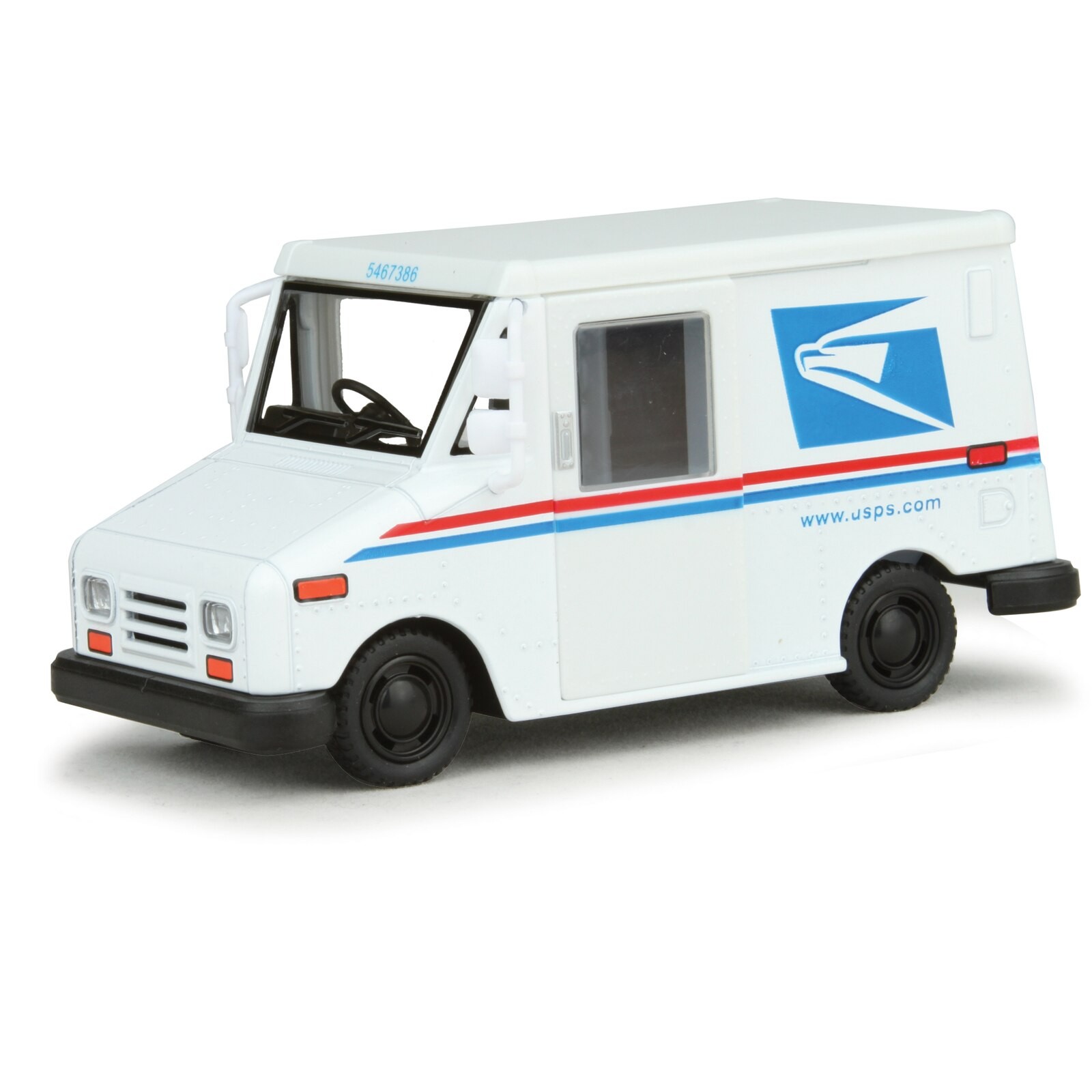 Металлическая машинка KinsFun 1:36 «USPS LLV» KT5112D инерционная