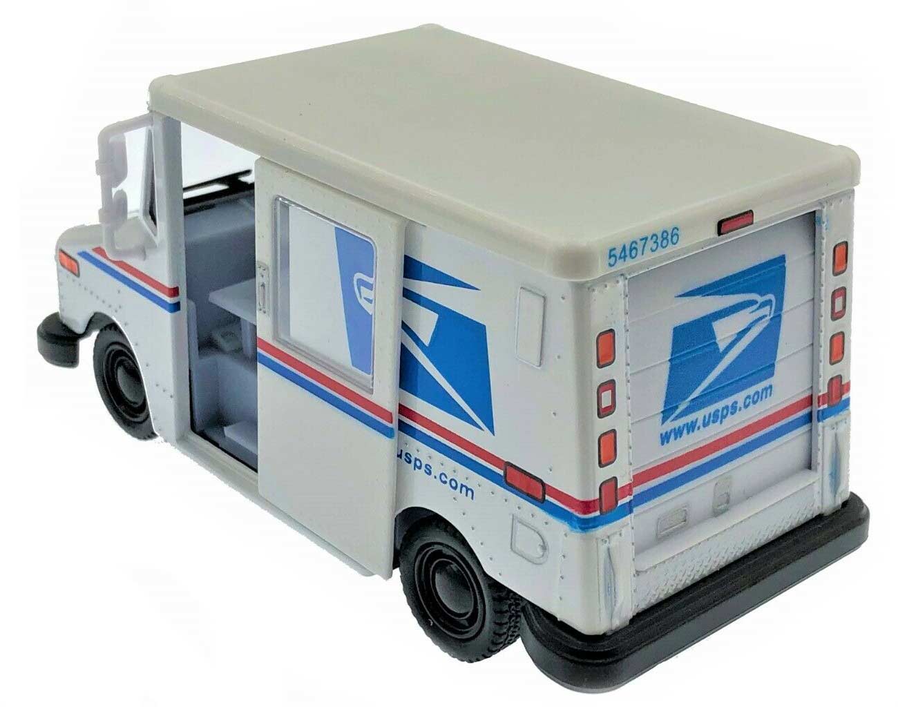 Металлическая машинка KinsFun 1:36 «USPS LLV» KT5112D инерционная