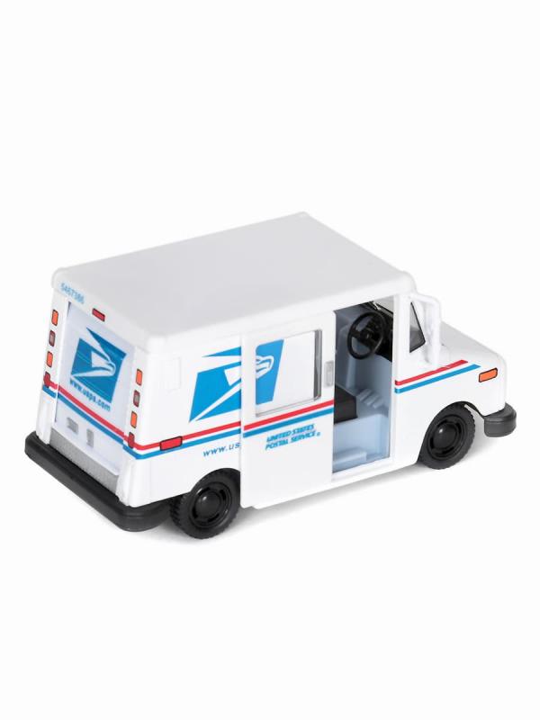 Металлическая машинка KinsFun 1:36 «USPS LLV» KT5112D инерционная