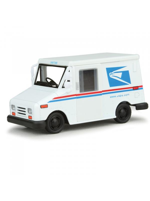 Металлическая машинка KinsFun 1:36 «USPS LLV» KT5112D инерционная