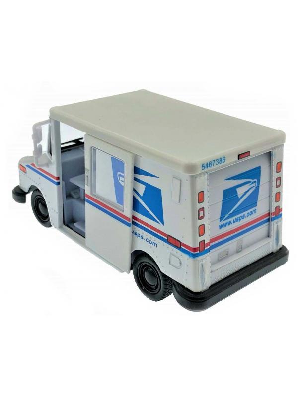 Металлическая машинка KinsFun 1:36 «USPS LLV» KT5112D инерционная