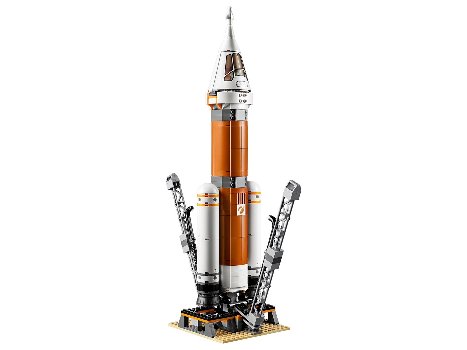 Конструктор LEGO City Space Port 60228 «Космическая ракета и пункт управления запуском» / 837 деталей