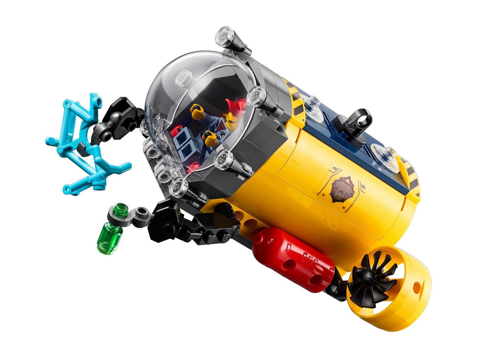Конструктор LEGO City Oceans «Океан: исследовательская база» 60265 / 497 деталей