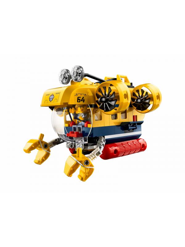 Конструктор LEGO City Oceans «Океан: исследовательская подводная лодка» 60264 / 286 деталей