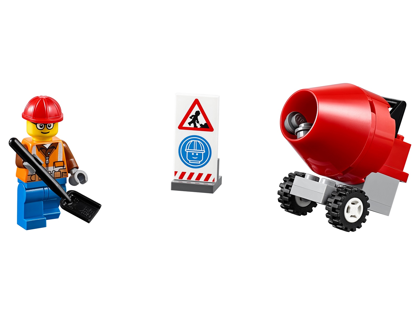 Конструктор LEGO City Great Vehicles «Строительный бульдозер» 60252 / 126 деталей