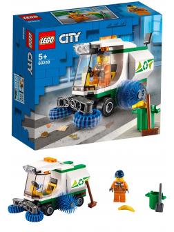 Hop ind Effektiv masse Конструктор LEGO City Great Vehicles «Машина для очистки улиц» 60249 / 89  деталей