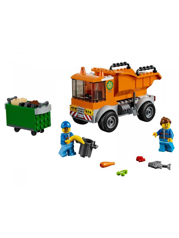 Конструктор LEGO City Great Vehicles 60220 «Мусоровоз» / 90 деталей