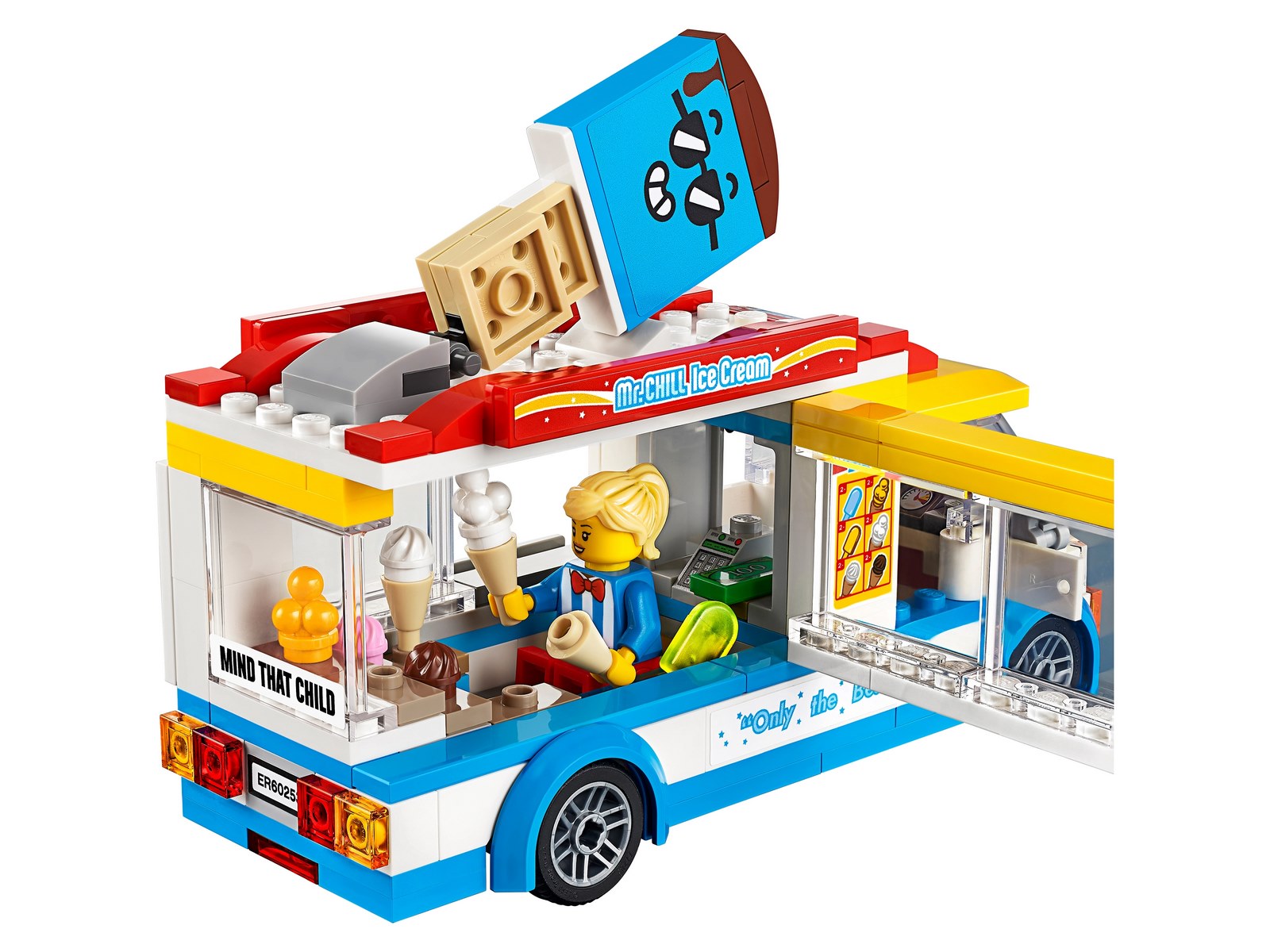 Конструктор LEGO City Great Vehicles «Грузовик мороженщика»  60253 / 200 деталей