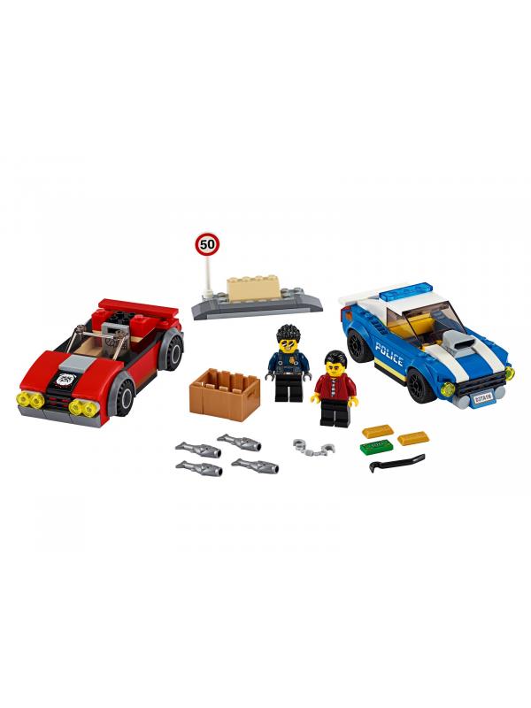 Конструктор LEGO City Police «Арест на шоссе» 60242 / 185 деталей