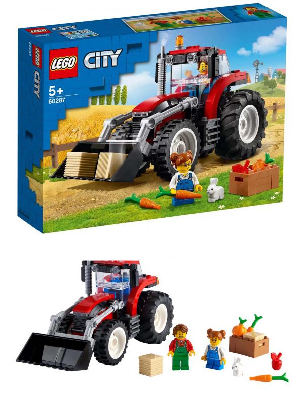 Конструктор LEGO City Great Vehicles «Трактор» 60287 / 148 деталей