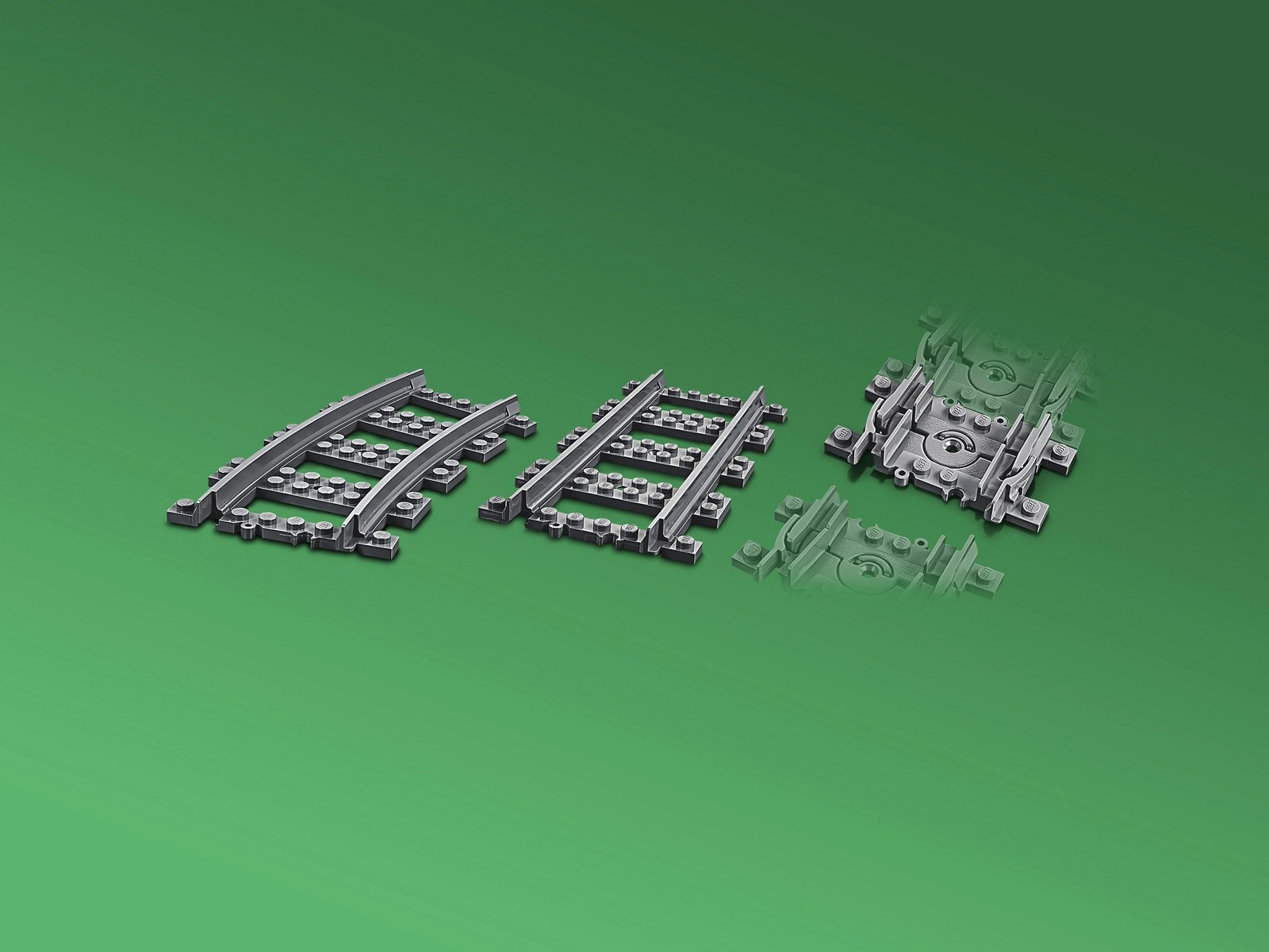 Конструктор LEGO City Trains 60205 «Рельсы» / 20 деталей
