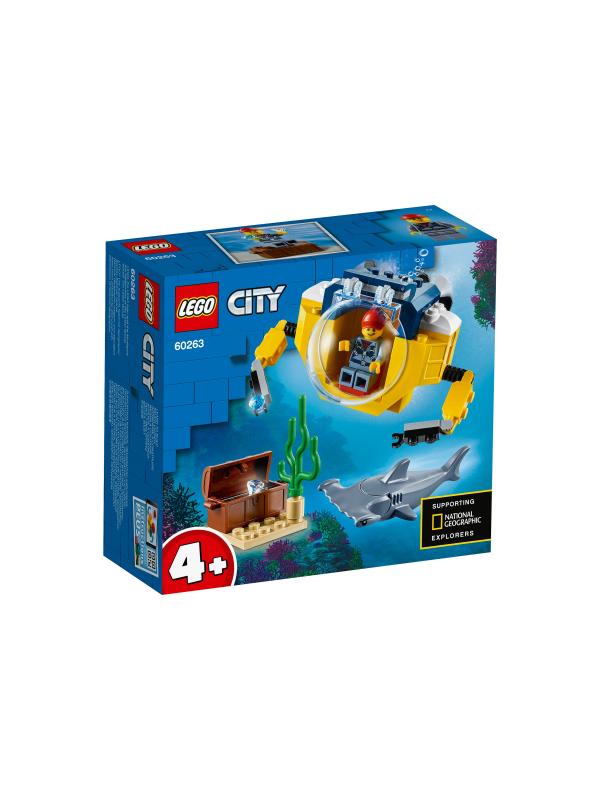 Конструктор LEGO City Oceans «Океан: мини-подлодка» 60263 / 41 деталь