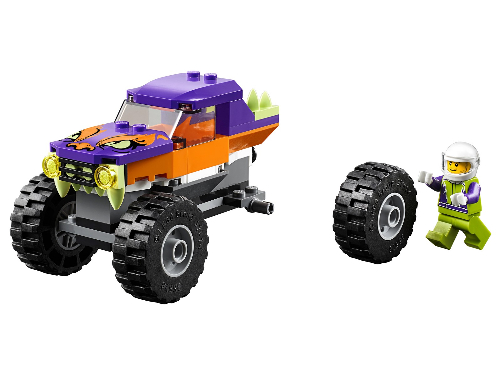 Конструктор LEGO City Great Vehicles 60251 «Монстр-трак» / 55 деталей