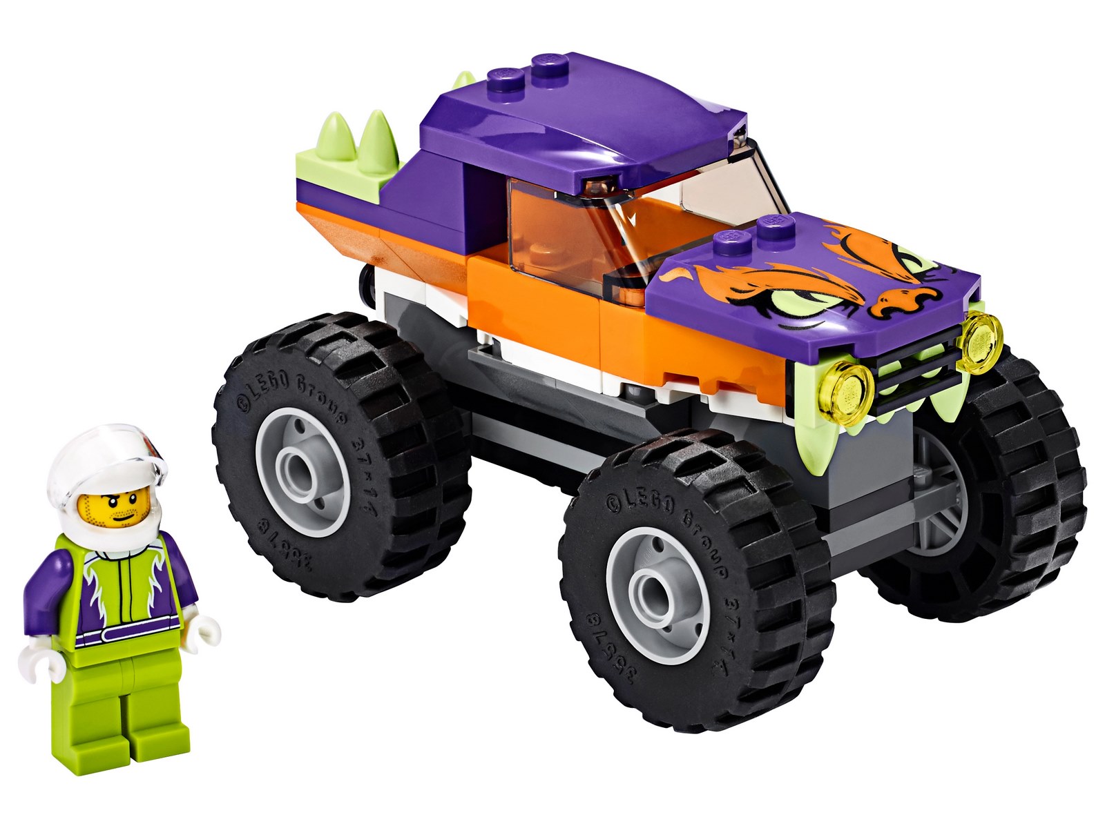 Конструктор LEGO City Great Vehicles 60251 «Монстр-трак» / 55 деталей