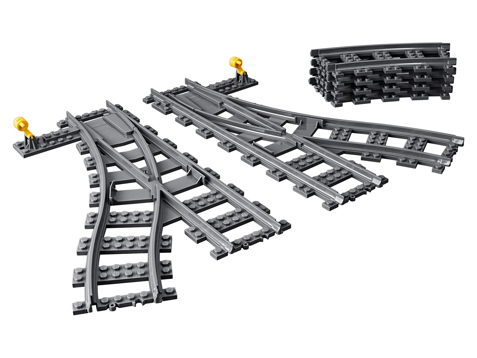 Конструктор LEGO City Trains «Железнодорожные стрелки» 60238 / 8 деталей