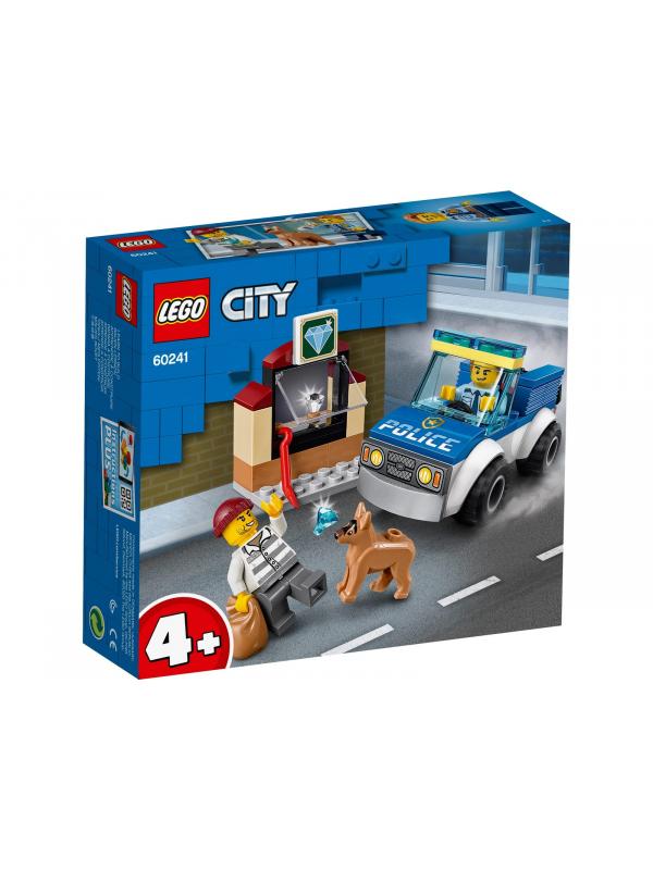 Конструктор LEGO City Police «Полицейский отряд с собакой» 60241 / 67 деталей
