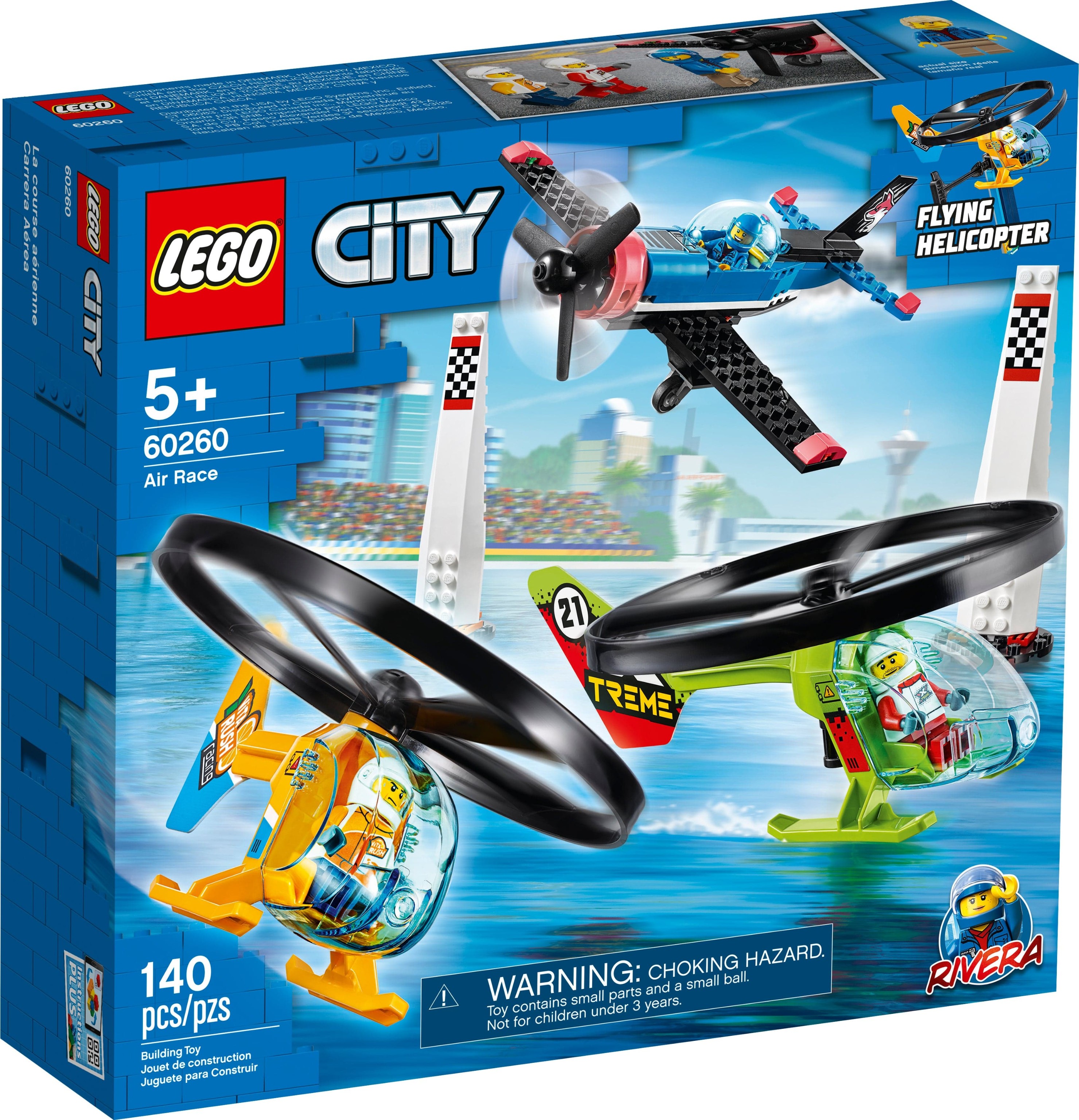 Конструктор LEGO City Airport «Воздушная гонка» 60260 / 140 деталей