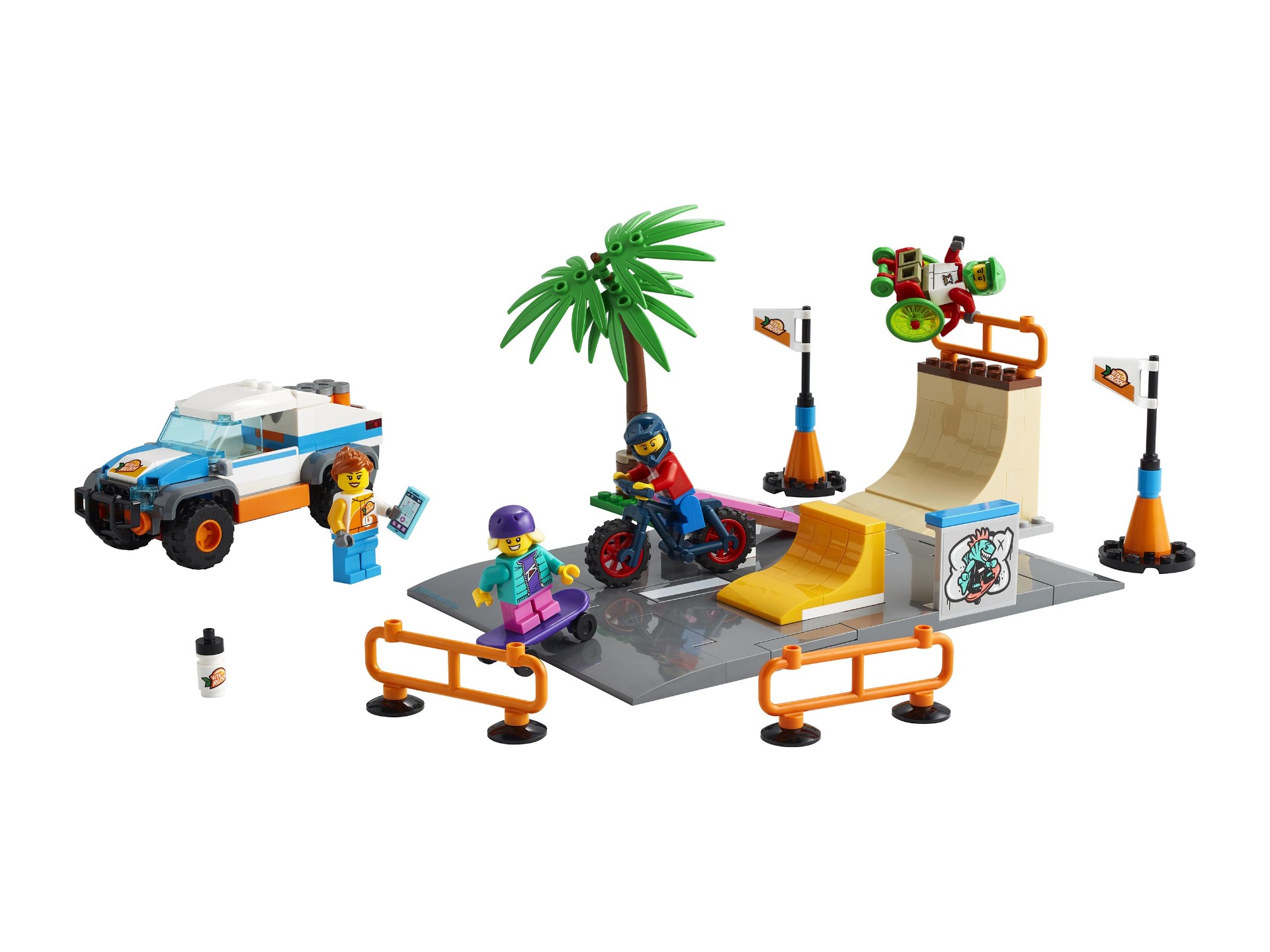Конструктор LEGO City Community «Скейт-парк» 60290 / 195 деталей