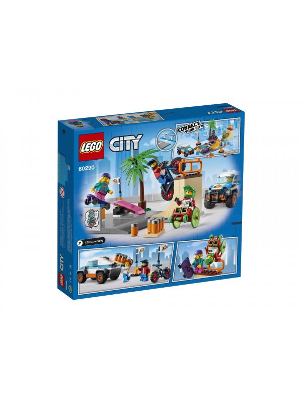 Конструктор LEGO City Community «Скейт-парк» 60290 / 195 деталей