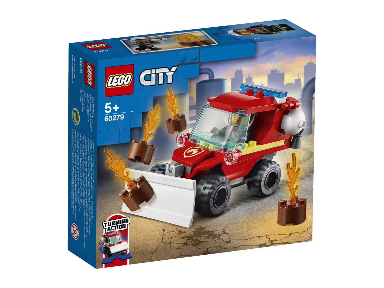 Конструктор LEGO City Fire «Пожарная машина» 60279 / 87 деталей