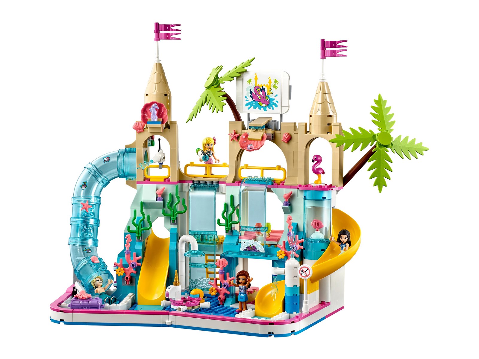 Конструктор LEGO Friends «Летний аквапарк» 41430 / 1001 деталь