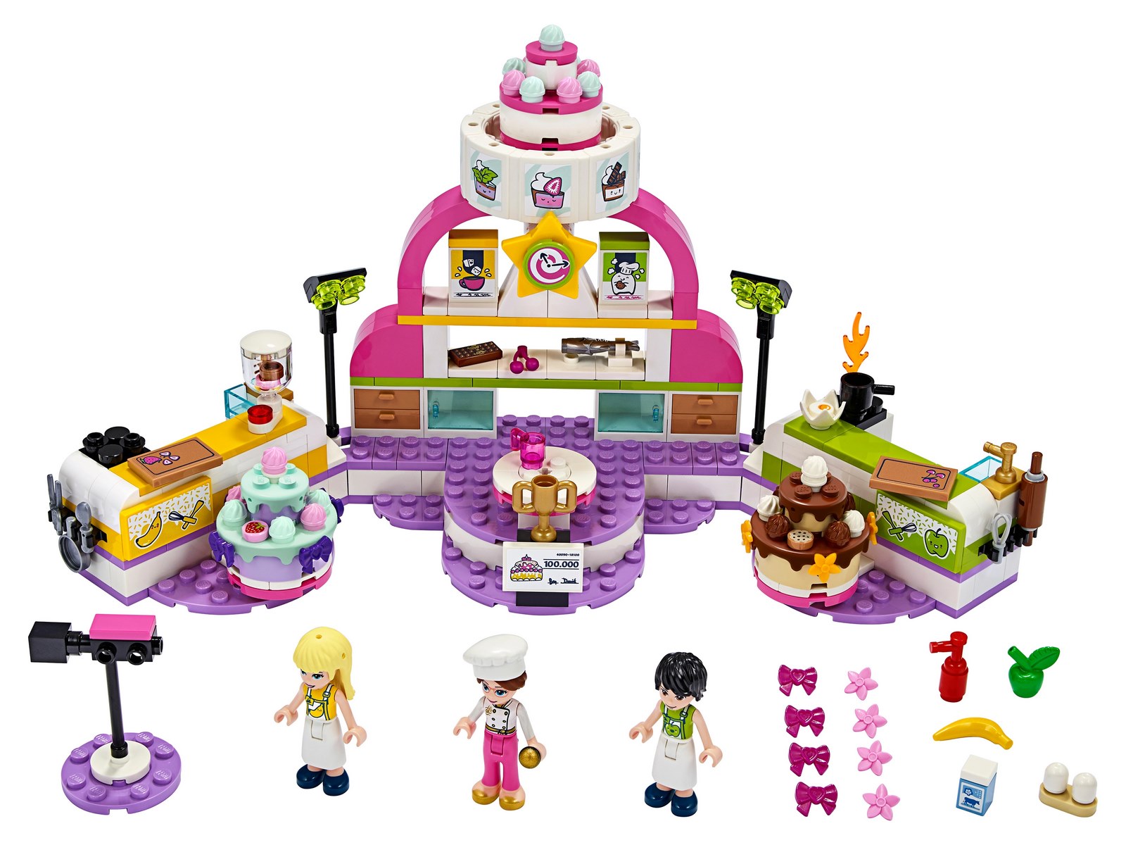 Конструктор LEGO Friends 41393 «Соревнование кондитеров» / 361 деталь