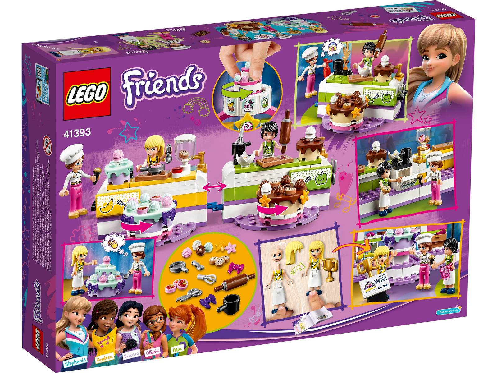 Конструктор LEGO Friends 41393 «Соревнование кондитеров» / 361 деталь