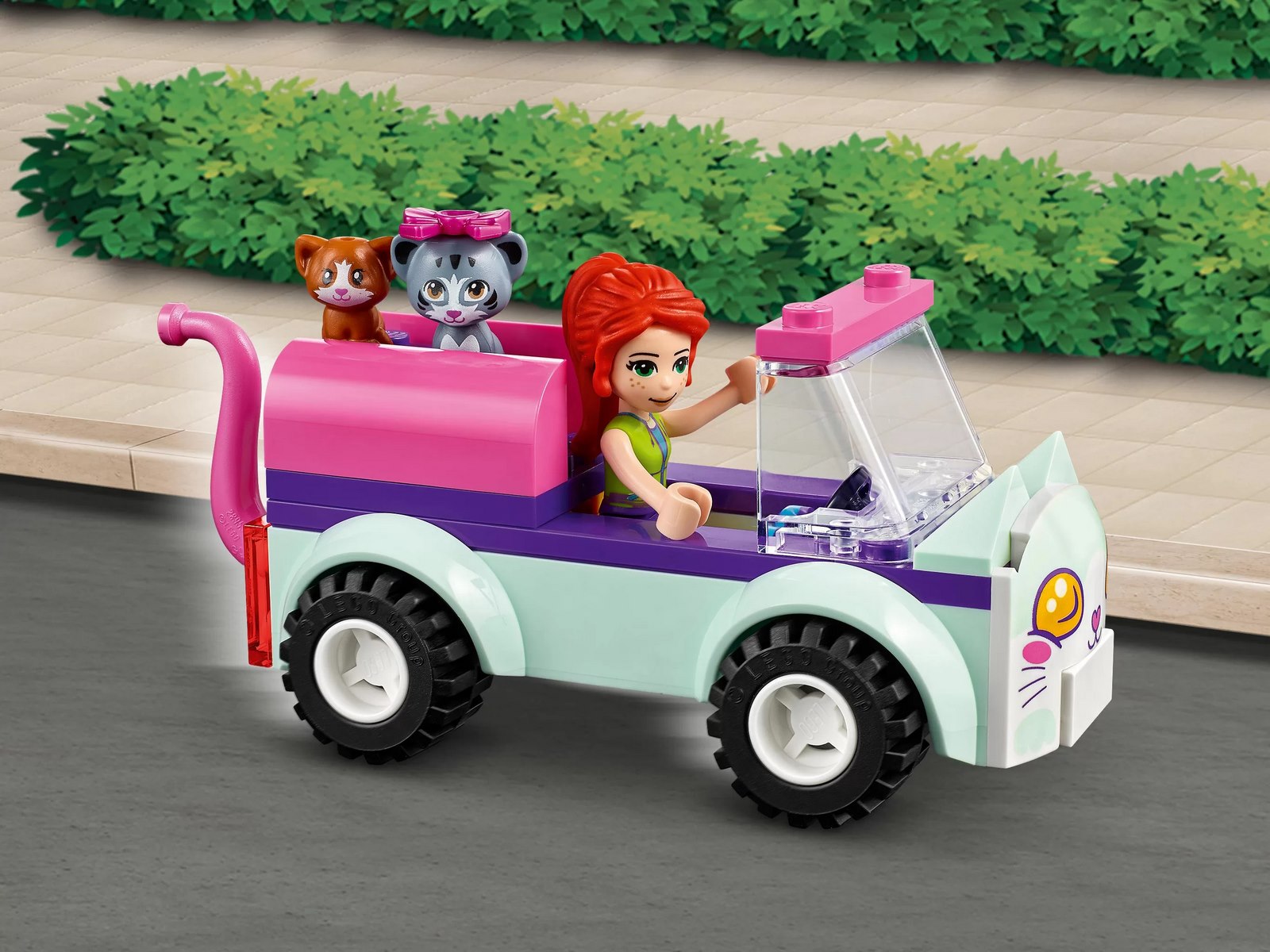 Конструктор LEGO Friends 41439 «Передвижной груминг-салон для кошек» / 60 деталей