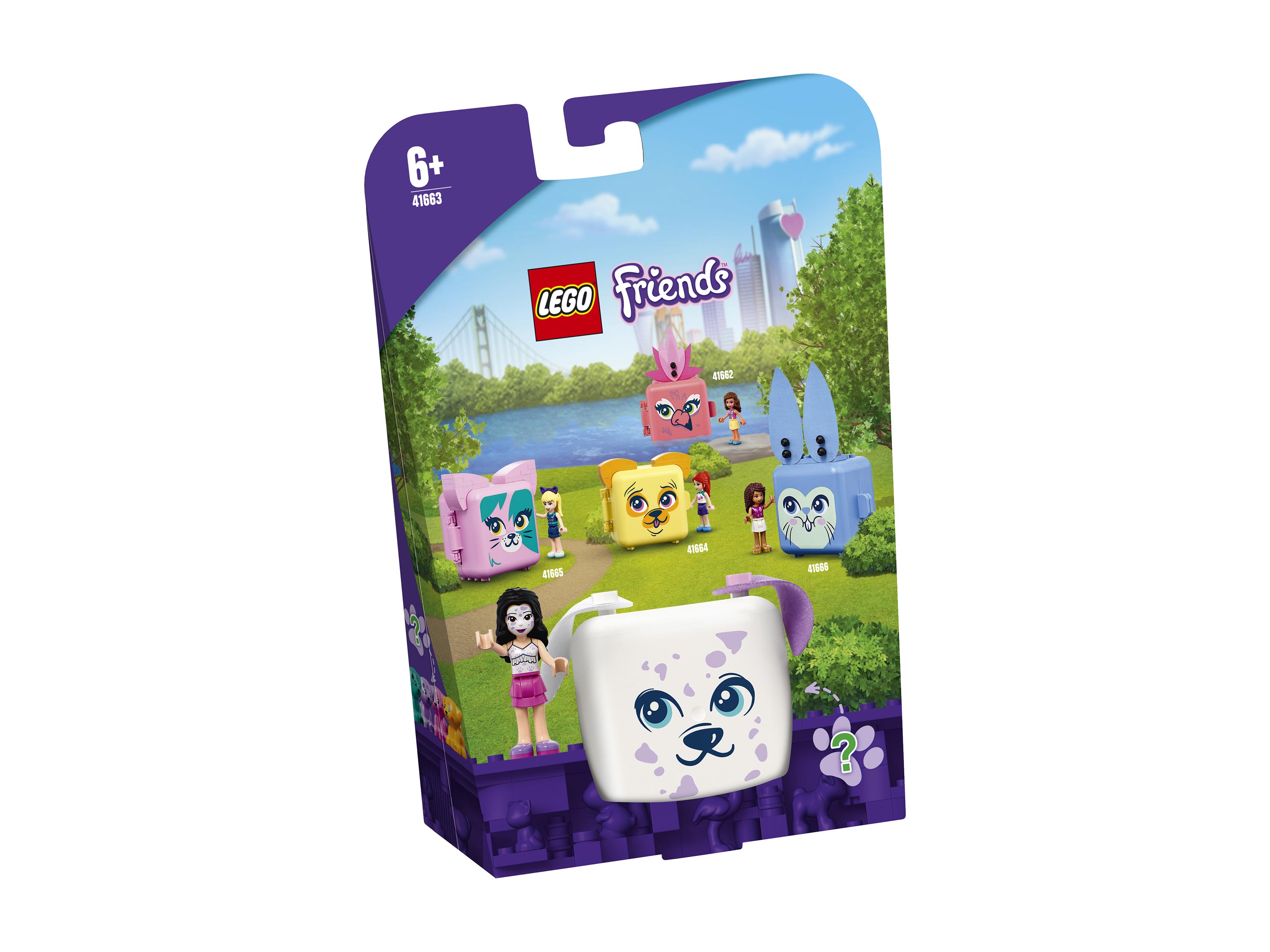 Конструктор LEGO Friends «Кьюб Эммы с далматином» 41663 / 41 деталь