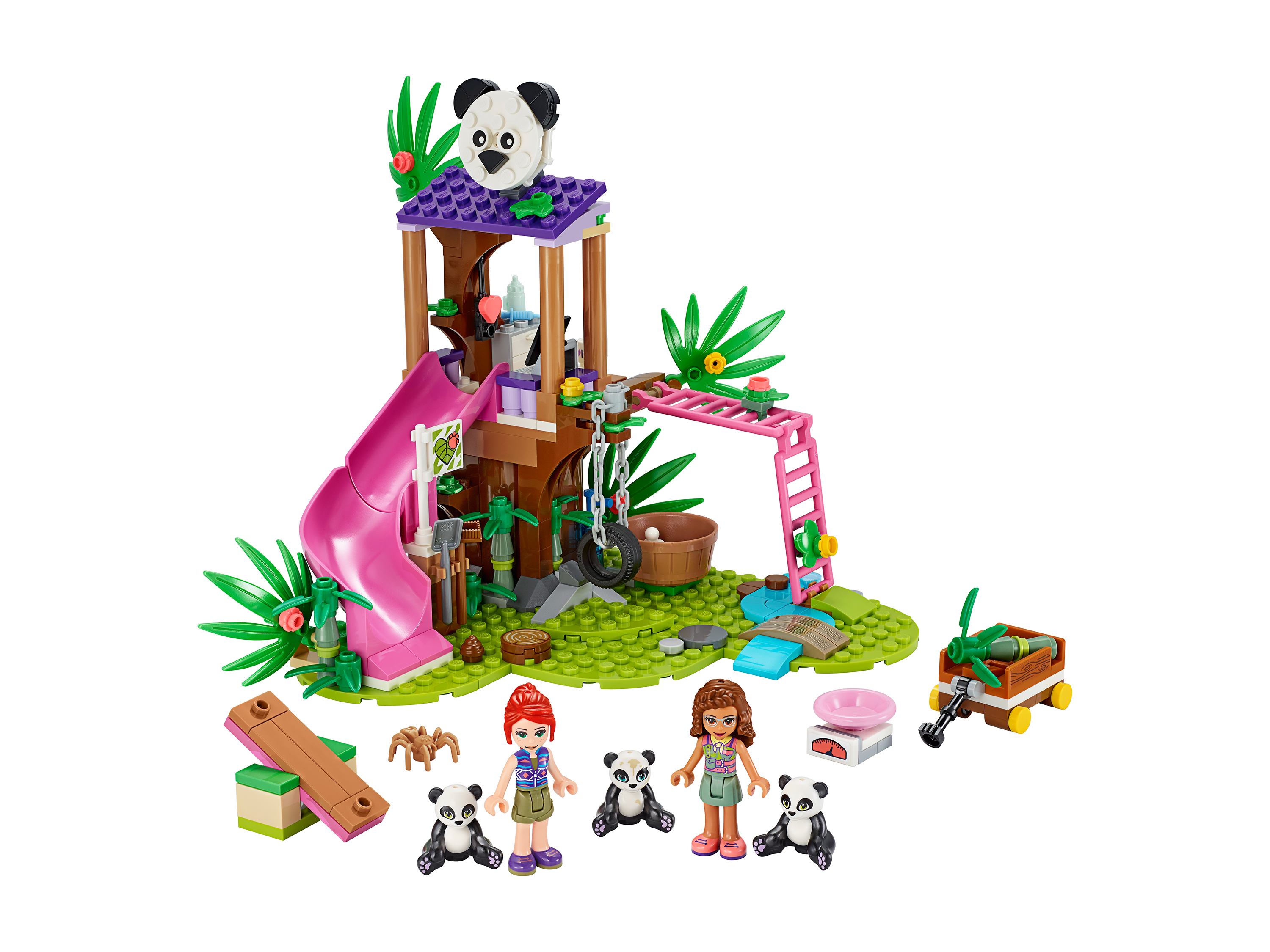 Конструктор LEGO Friends «Джунгли: домик для панд на дереве» 41422 / 265 деталей