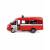 Машинка инерционная Play Smart 1:27 «ГАЗель 3221 Пожарная охрана» 20 см. 9098-A Автопарк, свет и звук