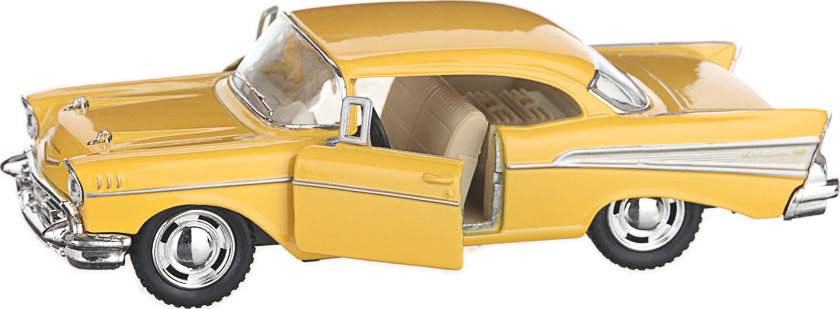 Металлическая машинка Kinsmart 1:40 «1957 Chevrolet Bel Air» KT5313D, инерционная / Микс