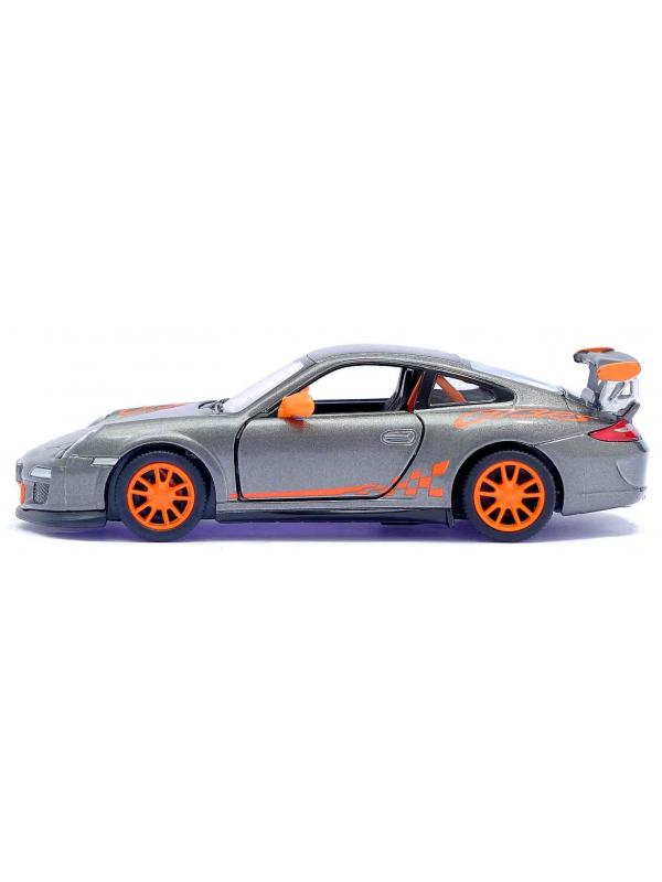 Металлическая машинка Kinsmart 1:36 «2010 Porsche 911 GT3 RS» KT5352W, инерционная в коробке / Микс