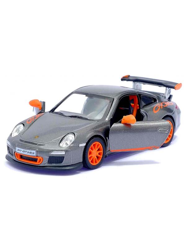 Металлическая машинка Kinsmart 1:36 «2010 Porsche 911 GT3 RS» KT5352W, инерционная в коробке / Микс