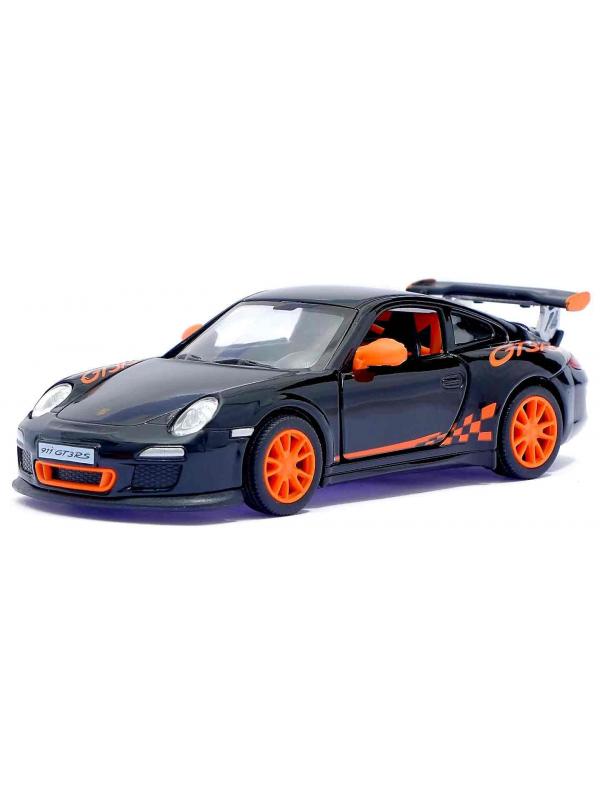 Металлическая машинка Kinsmart 1:36 «2010 Porsche 911 GT3 RS» KT5352W, инерционная в коробке / Микс