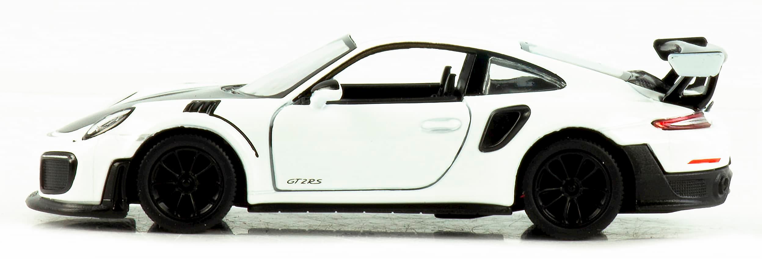 Металлическая машинка Kinsmart 1:36 «Porsche 911 GT2 RS» KT5408D, инерционная / Микс