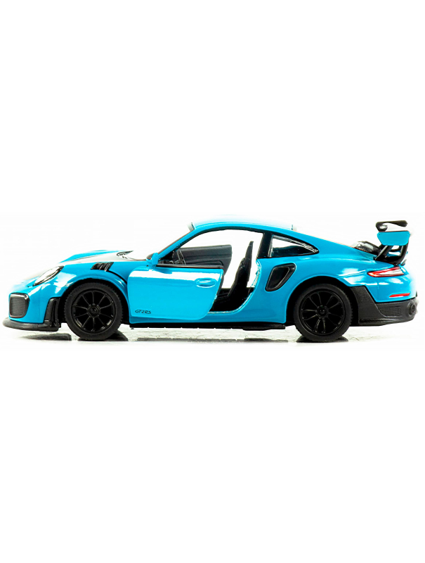 Металлическая машинка Kinsmart 1:36 «Porsche 911 GT2 RS» KT5408D, инерционная / Микс