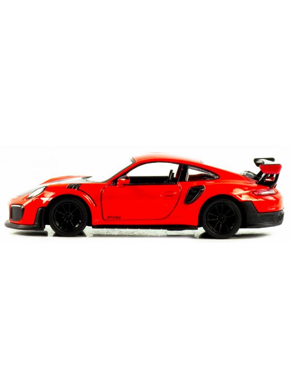 Металлическая машинка Kinsmart 1:36 «Porsche 911 GT2 RS» KT5408W, инерционная в коробке / Микс