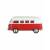Металлическая машинка Kinsmart 1:32 «1962 Volkswagen Classical Bus» KT5060D инерционная / Микс