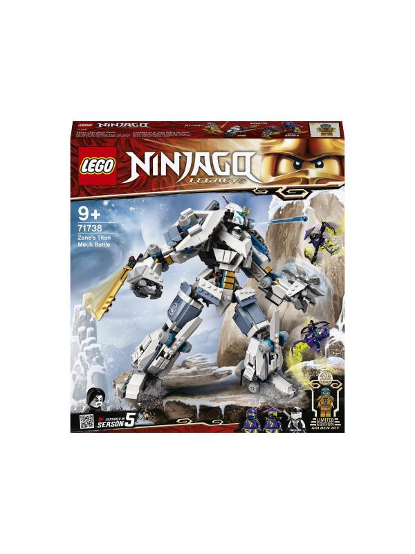 Конструктор LEGO Ninjago «Битва с роботом Зейна» 71738 / 840 деталей