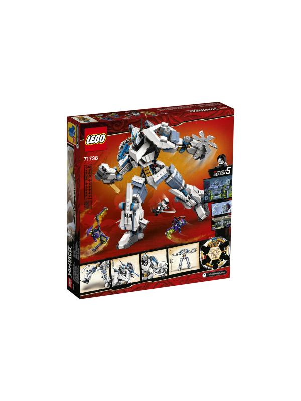 Конструктор LEGO Ninjago «Битва с роботом Зейна» 71738 / 840 деталей
