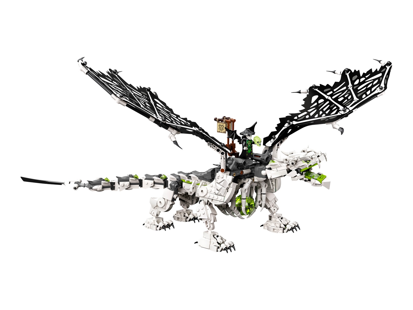 Конструктор LEGO NINJAGO 71721 «Дракон чародея-скелета» 1016 деталей