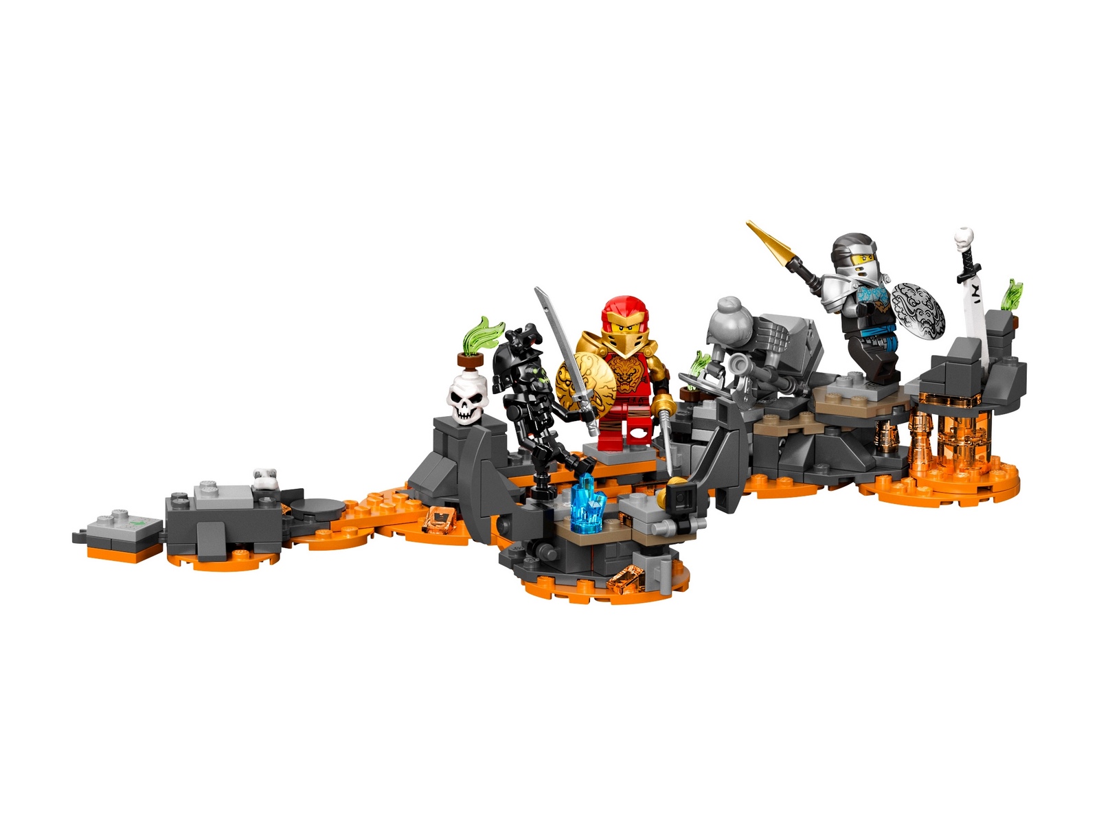 Конструктор LEGO NINJAGO 71721 «Дракон чародея-скелета» 1016 деталей