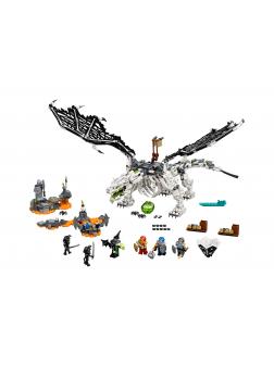 Конструктор LEGO NINJAGO 71721 «Дракон чародея-скелета» 1016 деталей