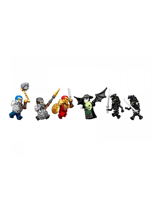 Конструктор LEGO NINJAGO 71721 «Дракон чародея-скелета» 1016 деталей