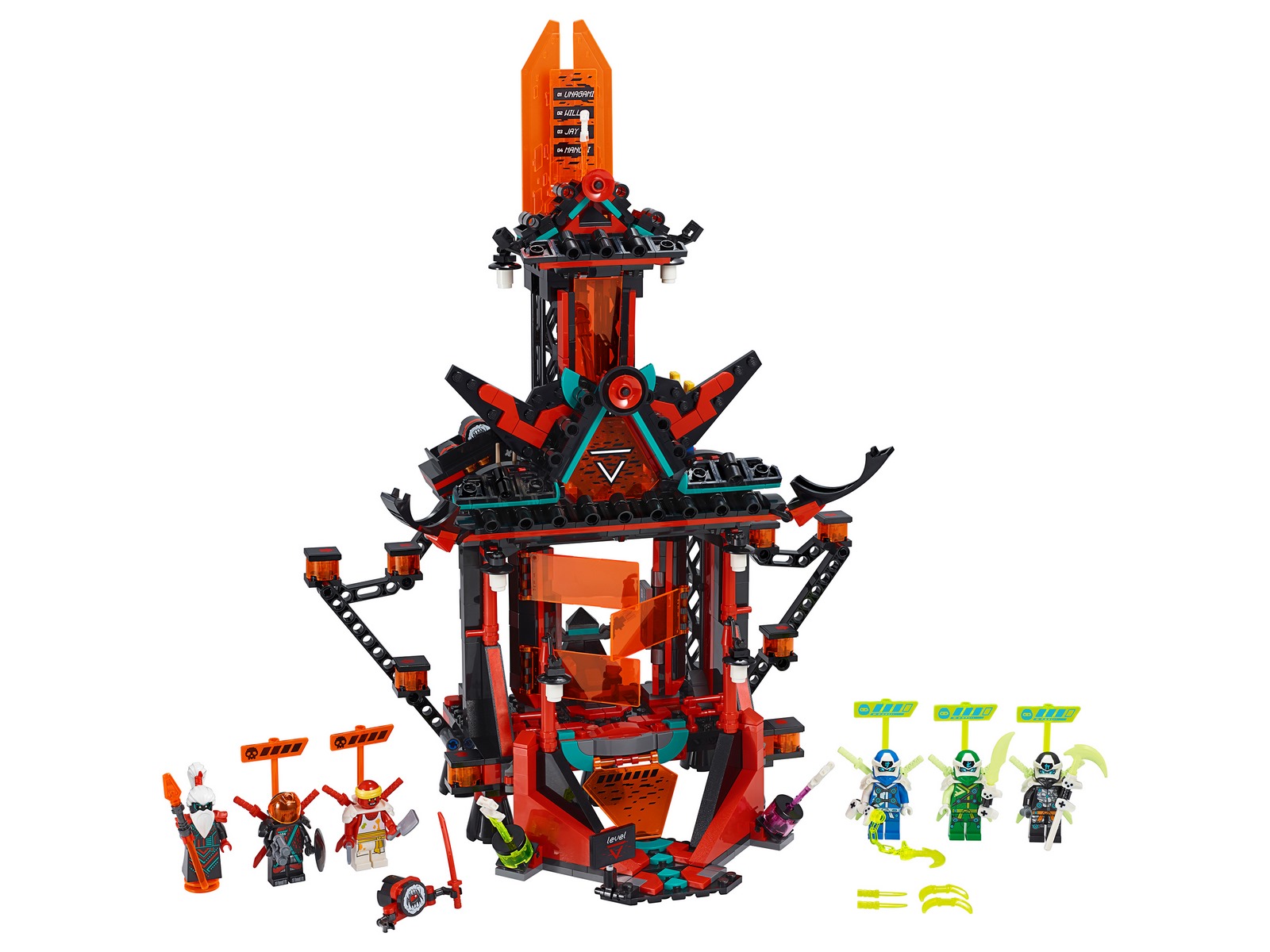 Конструктор LEGO NINJAGO 71712 «Императорский храм Безумия» 810 деталей