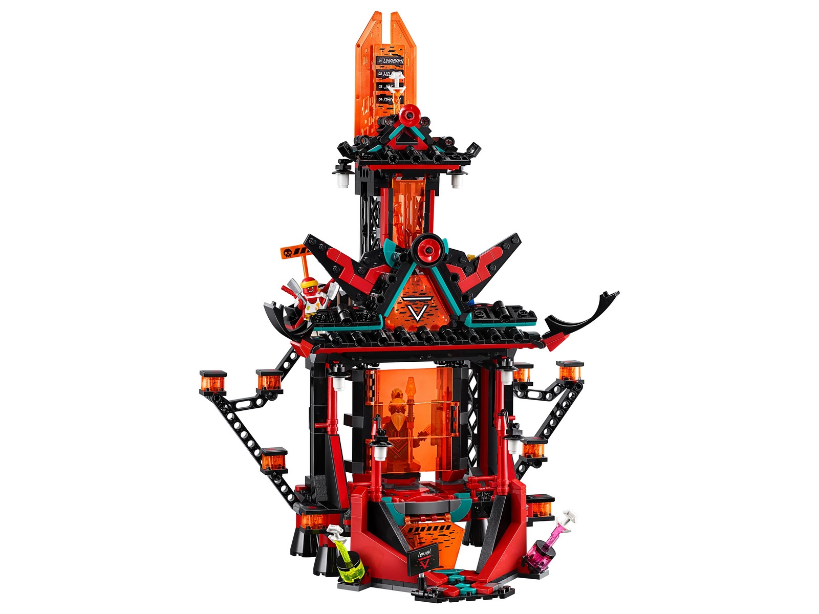 Конструктор LEGO NINJAGO 71712 «Императорский храм Безумия» 810 деталей